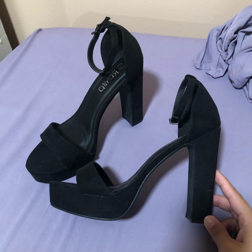 Nasty Gal classic platform heels